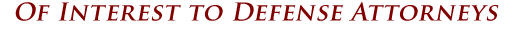 Defense Attorneys